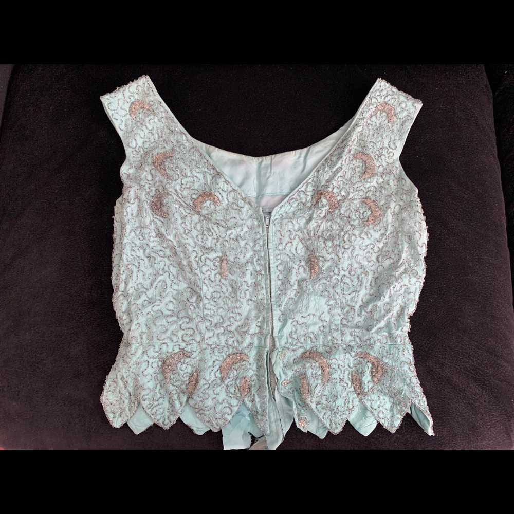Medium Tank Tọp Sequin Shell